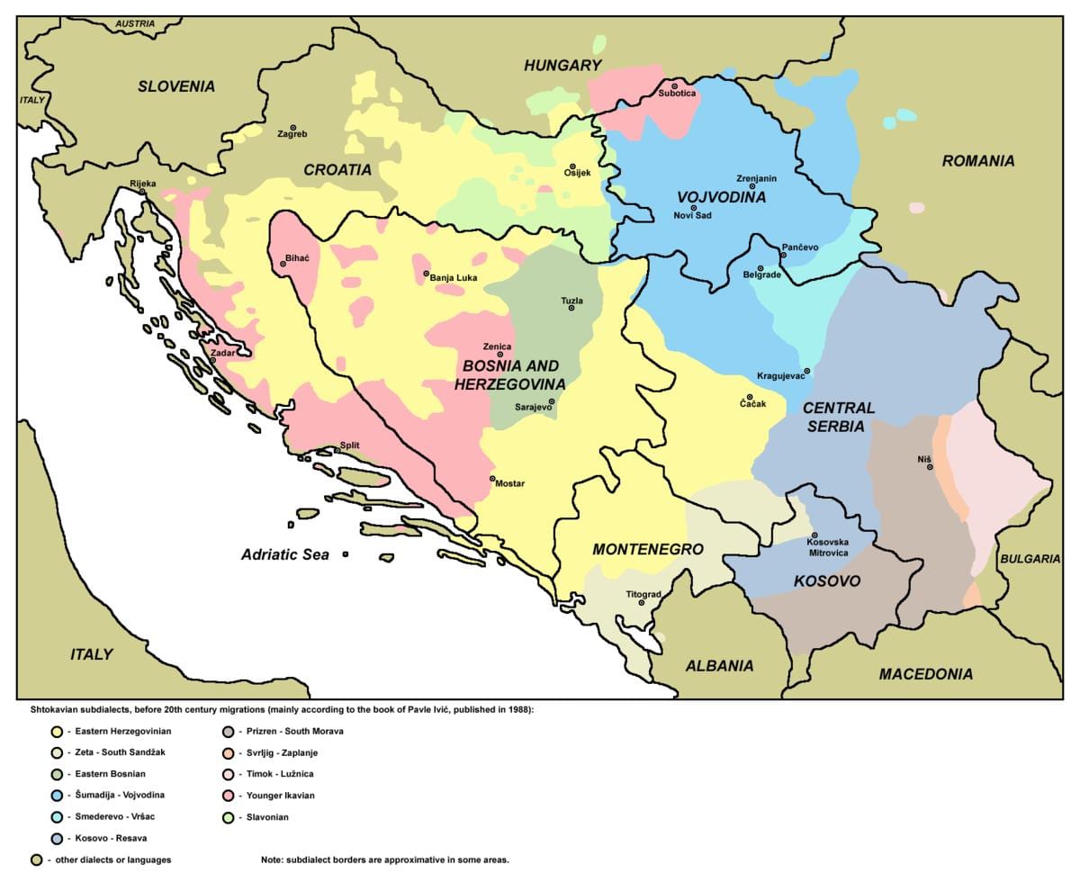 Mapa WAC Bośni 